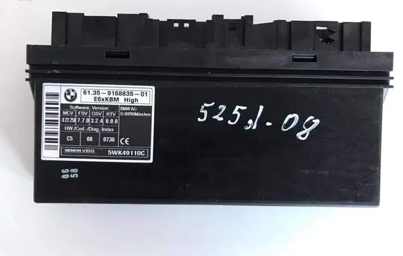 BMW 5 E60 E61 Comfort/convenience module 916883501