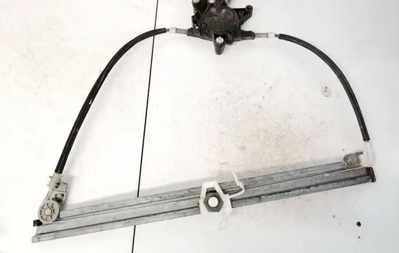 Sliding door window regulator with motor