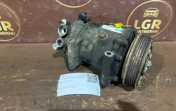 Peugeot 207 Air conditioning (A/C) compressor (pump) 9659375780