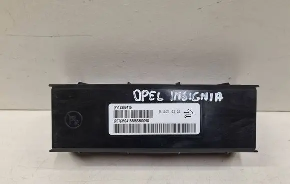 Opel Insignia A Air conditioning/heating control unit 13309416