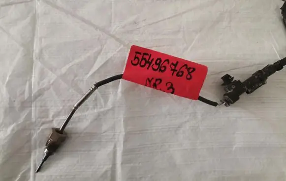 Opel Mokka X Exhaust gas temperature sensor
