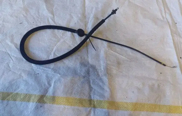 Volkswagen PASSAT B8 Engine bonnet/hood lock release cable 5G0823535B