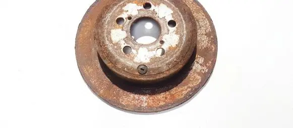 Toyota Avensis T250 Rear brake disc neventiliuojamas
