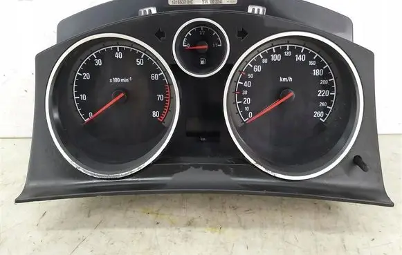 Opel Astra H Speedometer (instrument cluster) 13186321HC