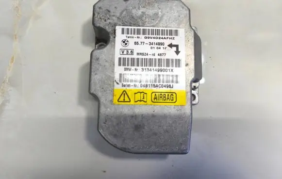 BMW X3 E83 Airbag control unit/module 3414990 04B115AC0498J