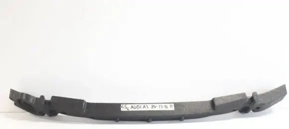 Front bumper foam support bar
