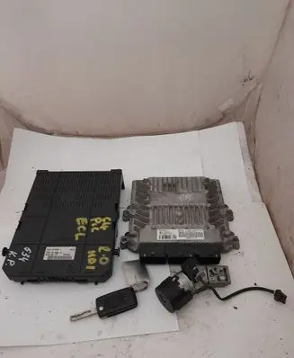 Citroen C4 I Picasso Engine ECU kit and lock set 9666095880 9661642180
