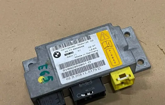 BMW 7 E65 E66 Airbag control unit/module 6929558 037125060 B3551L0173