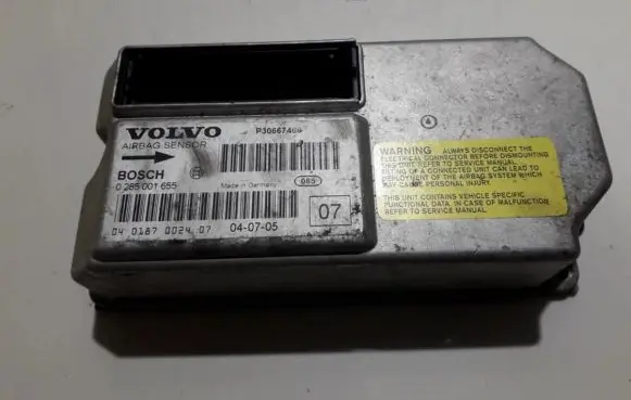 Volvo S80 Airbag control unit/module 0285001655 p30667469