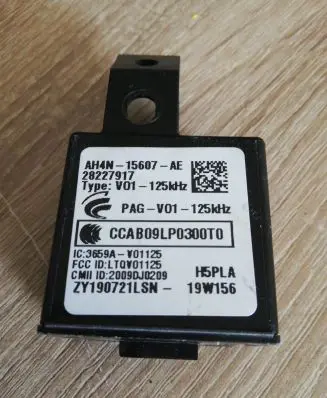 Land Rover Discovery Sport Ignition key card reader AH4N15607AE 28227917