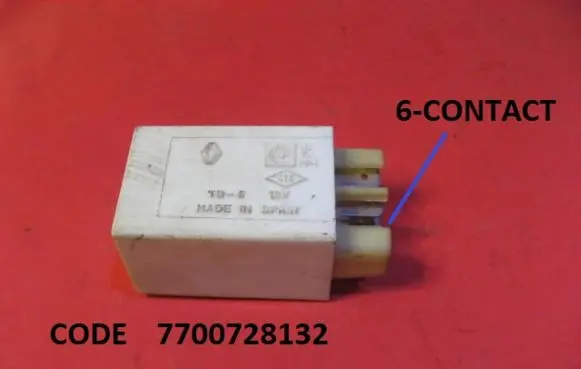 Renault Rapid Central locking relay 7700728132