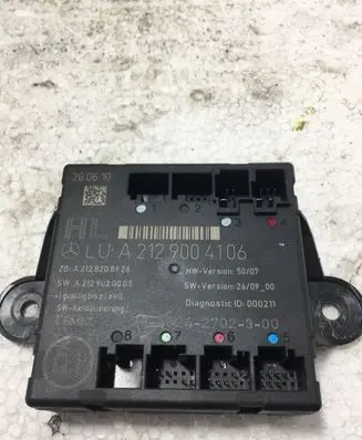 Mercedes-Benz E W212 Door control unit/module A2129004106