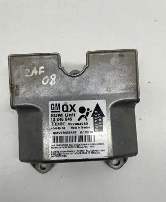 Opel Zafira B Airbag control unit/module 327963935 404745A2 13246046