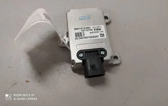 Peugeot 407 ESP acceleration yaw rate sensor 9661616480 15113704 A2C53081139