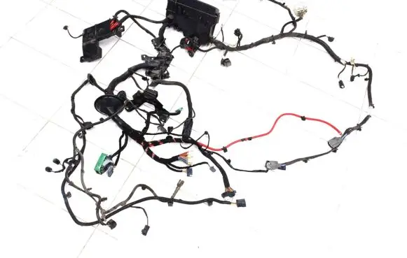 Engine installation wiring loom
