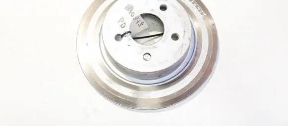 Ford Grand C-MAX Rear brake disc neventiliuojamas
