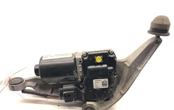 Front wiper linkage and motor