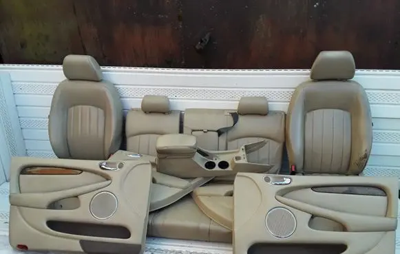 Jaguar X-Type Seat and door cards trim set 
