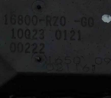 Honda CR-V Throttle valve 16800RZ0G0