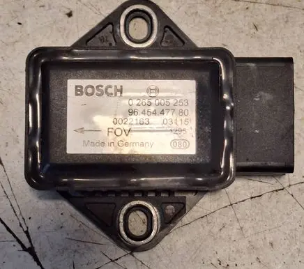 Peugeot 307 ESP acceleration yaw rate sensor 0265005253 0022163 9645447780