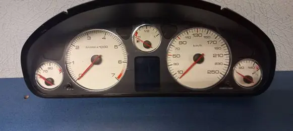 Peugeot 407 Speedometer (instrument cluster) 9658138480 A2C53106700