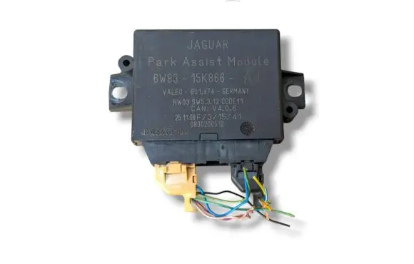 Jaguar XF X250 Parking PDC control unit/module 6W83-15K866-AJ