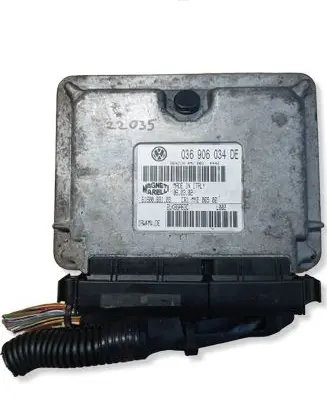 Volkswagen Polo V 6R Engine control unit/module 036906034DE 6160068103 2LKB6A63C