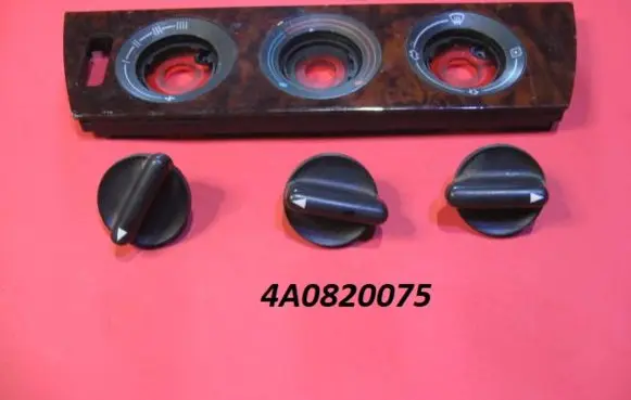 Audi 100 S4 C4 Climate control/heater control trim 4A0820075