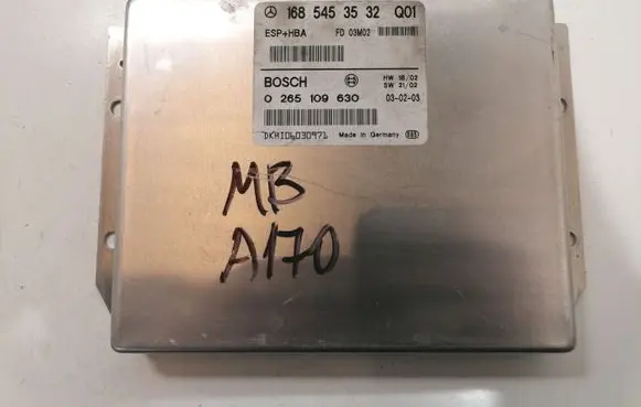 Mercedes-Benz A W168 ABS control unit/module 0265109630 1685453532Q01
