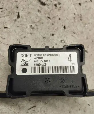 ESP acceleration yaw rate sensor