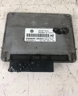 Volkswagen Touareg I Transfer box differential control unit 0ad927755aj