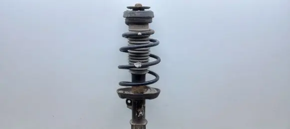 Front shock absorber with coil spring