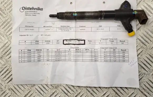 Toyota Verso Fuel injector 236700R081 2367029135 2367029136