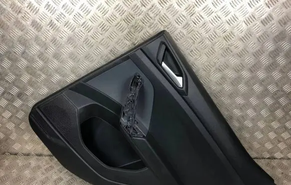 Rear door card panel trim