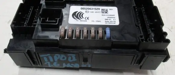 Fiat Tipo Fuse module 00520631520 28560552 116RI000777