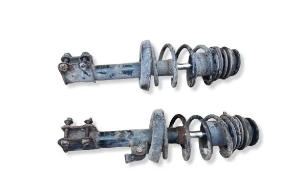 Opel Astra G Front shock absorber with coil spring 334847