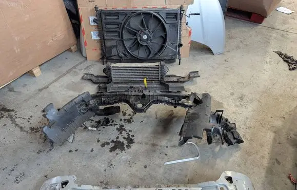 Ford Transit Custom Radiator support slam panel