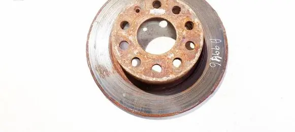 Skoda Octavia Mk2 (1Z) Rear brake disc neventiliuojamas