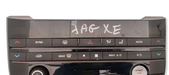 Jaguar XE Climate control unit GX7318C858GF 150826A1781X
