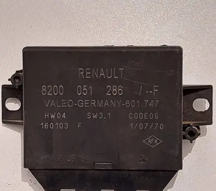 Renault Espace - Grand espace IV Parking PDC control unit/module 8200051286 160103 601747
