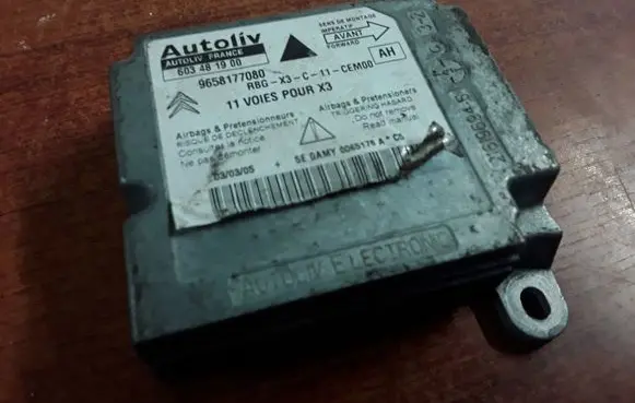 Citroen C5 Airbag control unit/module 9658177080