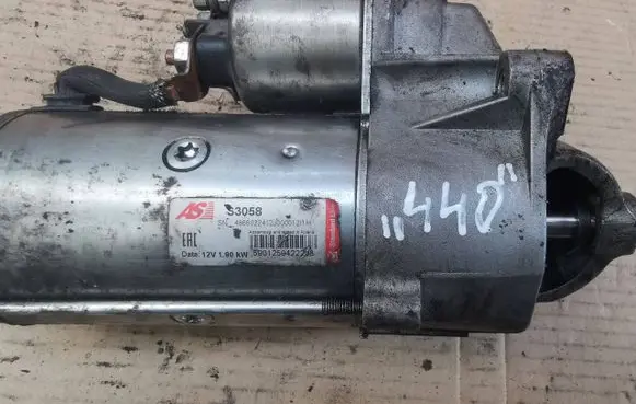 Renault Scenic II - Grand scenic II Starter motor S3058 5901259422298