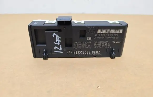 Mercedes-Benz CL C216 Tailgate/trunk control unit/module A2218703995