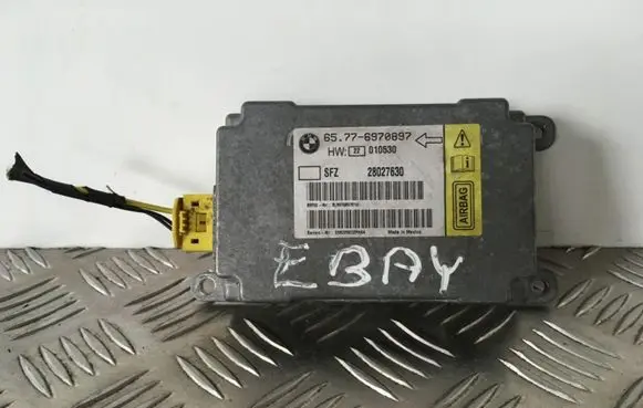 BMW 7 E65 E66 Airbag deployment crash/impact sensor 6970897 010530 28027630