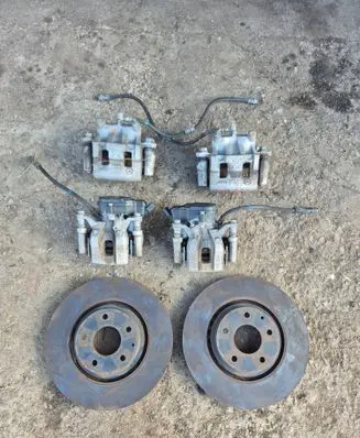 Mazda CX-9 Brake discs and calipers set 