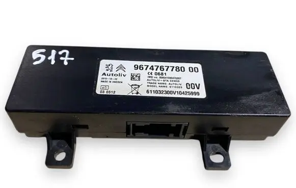 Peugeot iOn Bluetooth control unit module 9674767780 6110323