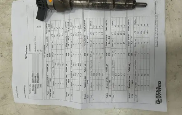 BMW 5 F10 F11 Fuel injector 781070202