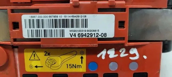 BMW 3 E90 E91 Positive wiring loom 694291208 6114694291208