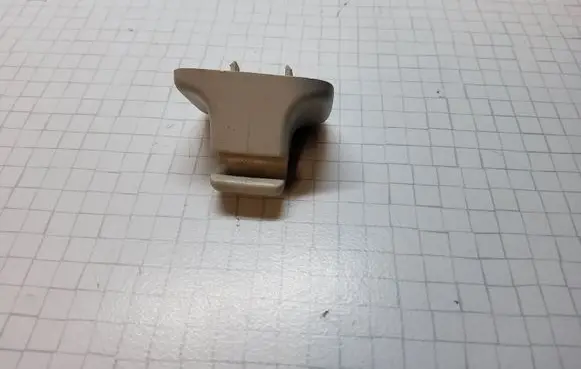 Volkswagen PASSAT B6 Sun visor clip/hook/bracket 1K0857561B