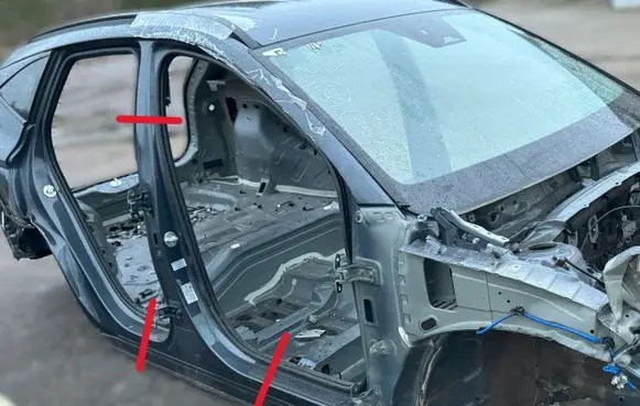 Hyundai Tucson IV NX4 Body Pillarmiddle
